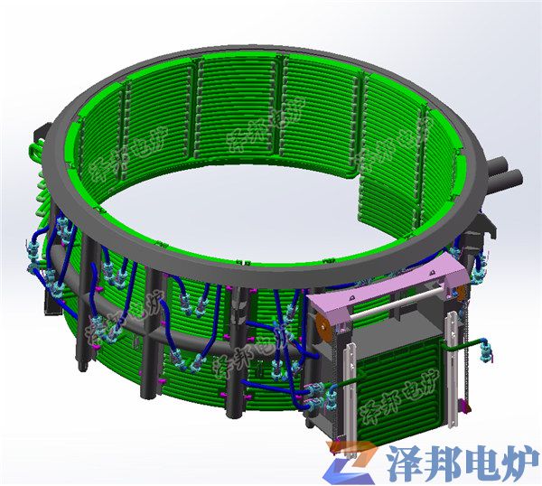 電弧爐上爐殼